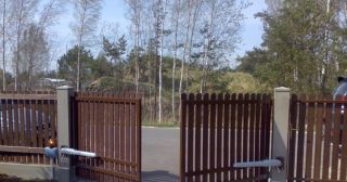 Купить распашные ворота из штакетника Назрань, цена от 2793 руб.